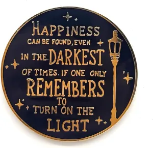 Magic Fiction Quotes Pin - Culture Series - Enamel Lapel Pin - Plated Badge for Clothing, Bags, and Lanyards