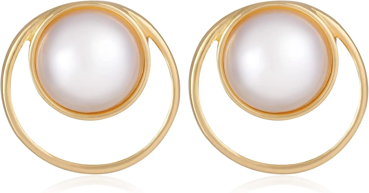 Metal Clip On Earrings for Women Non Pierced Dangle Drop Earrings Multiple Styles