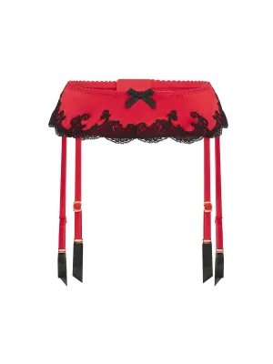 Molly Red Suspender