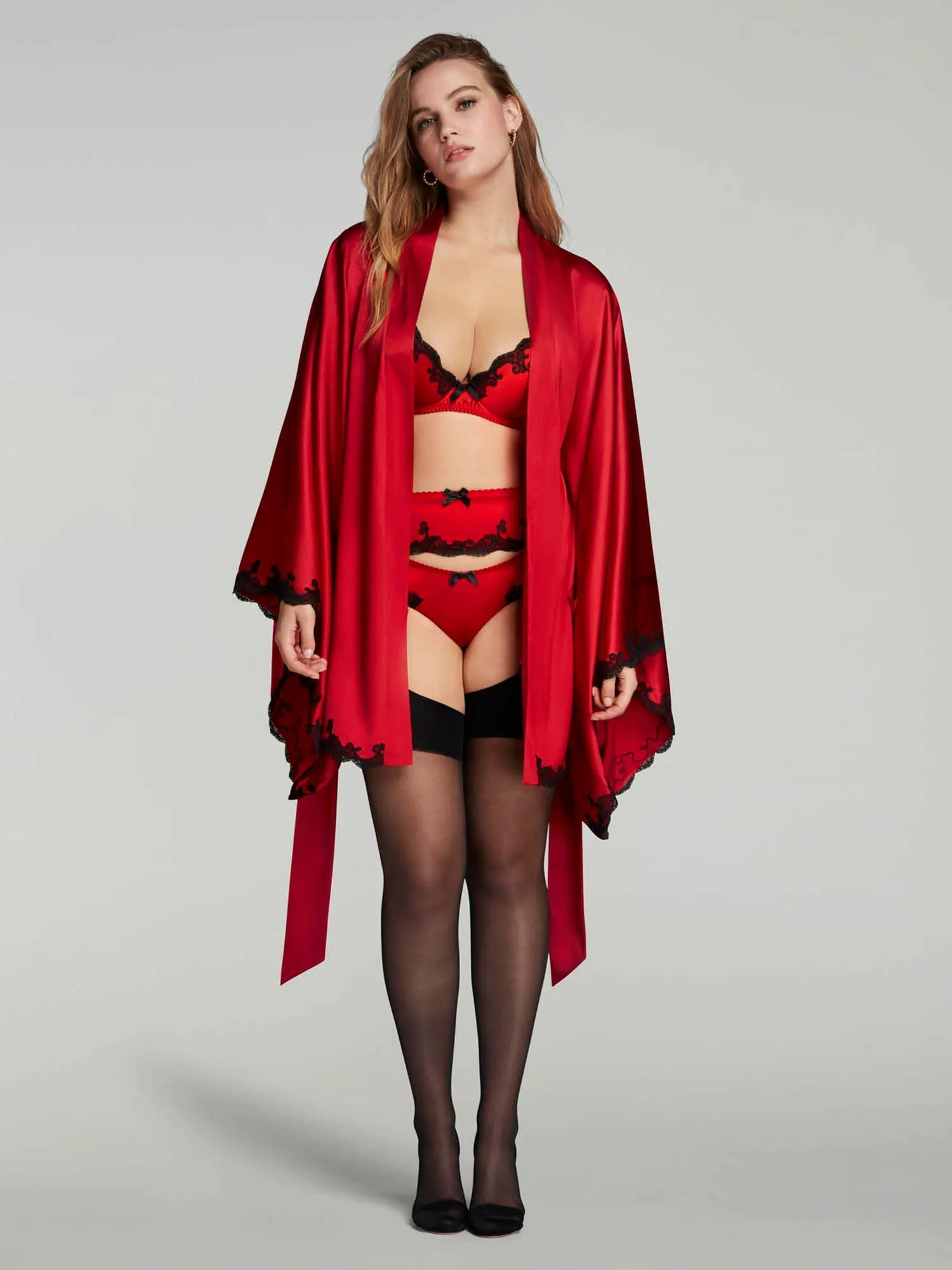 Molly Red Suspender