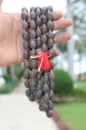 Natural Lotus Seeds Bead 4mm 108 Mala Beads, Spiritual, Meditation Beads, Reiki, Japa Mala, Buddhist Prayer Beads, Yoga Bracelet, healing beads LKMALA-RRGU-3499