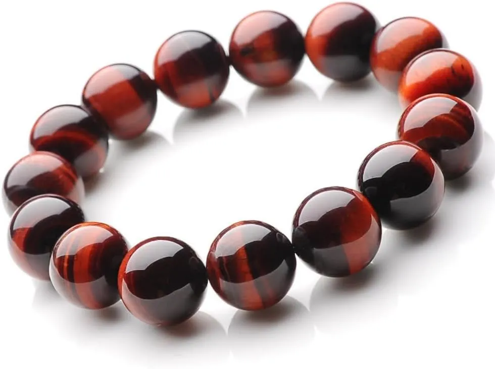 Natural Tiger's Eye Bracelet,Energy Gemstones,Onyx Beaded Bracelet, amulet bracelet, good luck,healing bracelets, health energy bracelet,gift for men and women