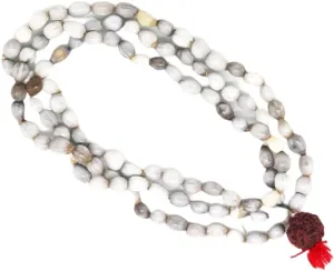Natural Vaijanti Mala Seeds 6mm 108 Mala Beads, Spiritual, Meditation Beads, Reiki, Japa Mala, Buddhist Prayer Beads, Yoga Bracelet, healing beads LKMALA-RRGU-3100