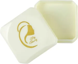 Needzo Blessed Mother Plastic Rosary Box, Catholic Prayer Beads Keepsake Boxes, Travel Sized Religious Jewelry Organizer, 2.5 x 2.5 Inches