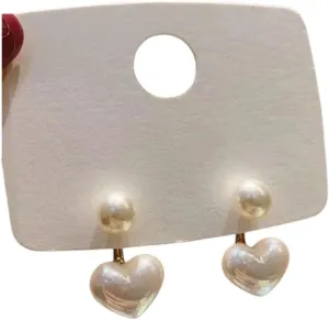 New 2025 Imitation Pearl Geometric Dangle Earrings For Women Senior Fashion Luxury Crystal Elegant Jewelry Gift 2025 New For Trend Arrival With For You Jewelry Fashion Accessories Creative Gift