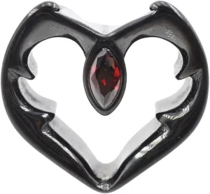 New 2025 Unisex 1Pc Stainless Steel Heart Skull Eye Red Zircon Ear Tunnels Plug Expander Stretcher Gauges Earrings Piercing Body Jewelry Fashion Accessories Creative For Women And Men Men