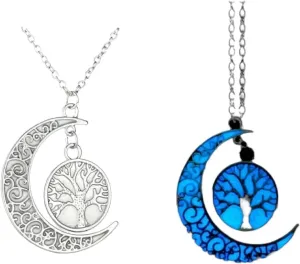 New 2025 Unisex Luminous Glowing Cat Snake Ox Elephant Pendant Necklace Glow In The Dark Tree For Men Women Halloween Decoration Jewelry Luxury With You Accessories Trendy For Women And Men