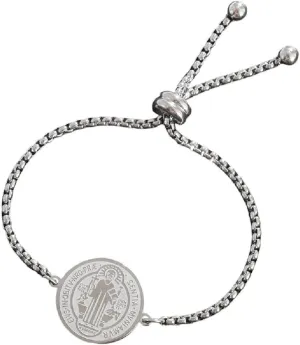 New 2025 Unisex Stainless Steel Cross Jesus Alphabet Cuff Bangels Men'S Christian Open Bracelet Catholic Believer Amulet Prayer With You Accessories Trendy Best For Gift Women And Men