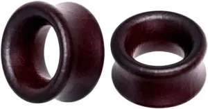 New 2026 Arrive Unisex 1Pair Flower Wood Ear Plug And Tunnel Flesh 6-20Mm Gauge Stretcher Plugs Oreja Dilataciones Jewelry Fashion Trendy Accessories Creative Gift For Women And Men