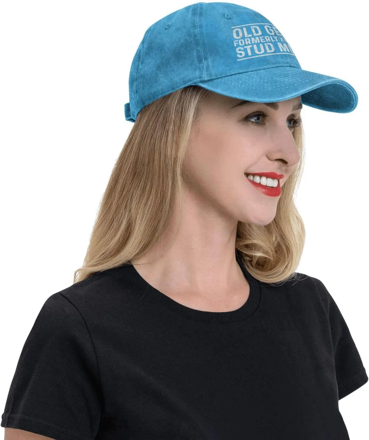 Old Geezer Formerly Knowns As Stud Muffin Hat for Men Baseball Hat Cute Cap