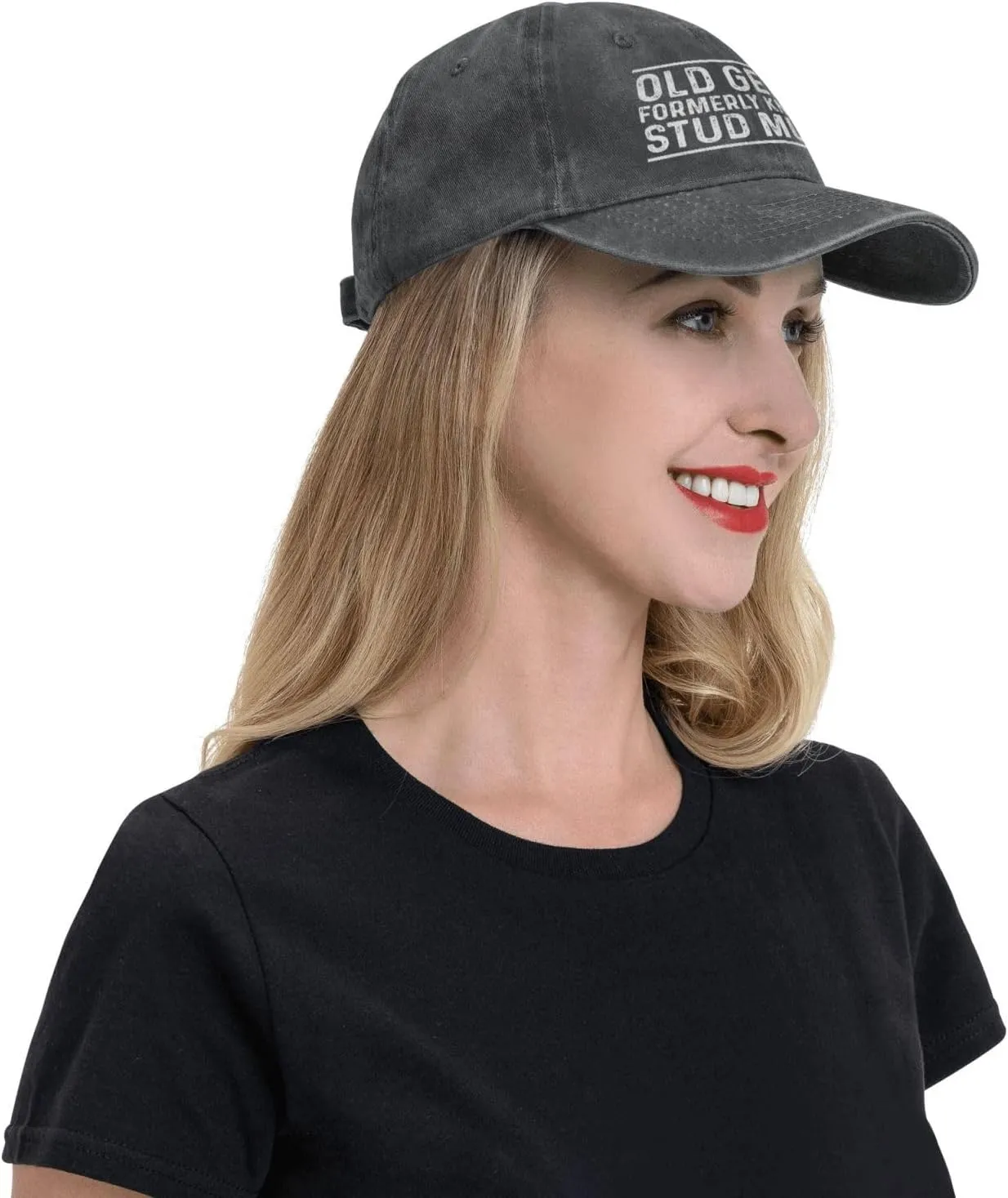 Old Geezer Formerly Knowns As Stud Muffin Hat for Men Baseball Hat Cute Cap