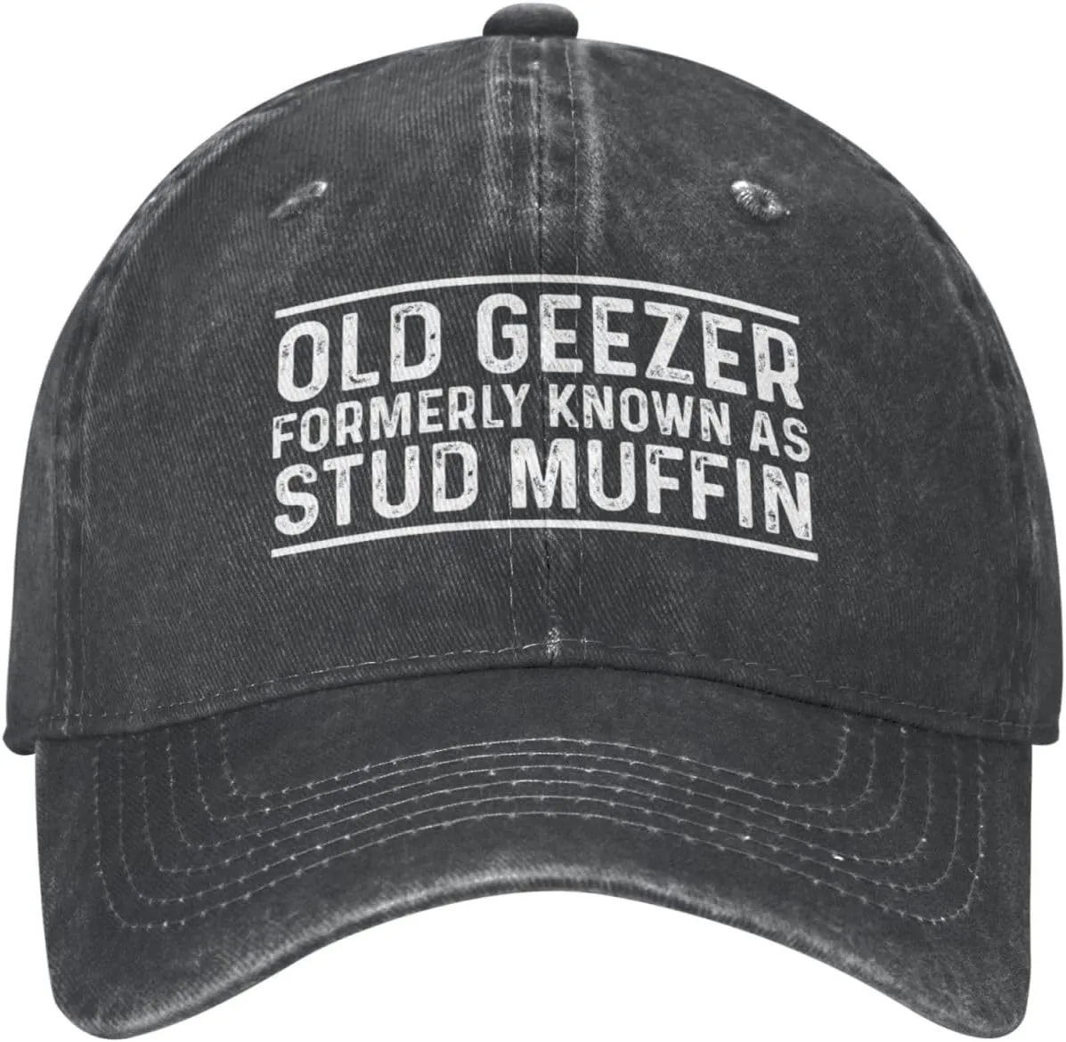 Old Geezer Formerly Knowns As Stud Muffin Hat for Men Baseball Hat Cute Cap