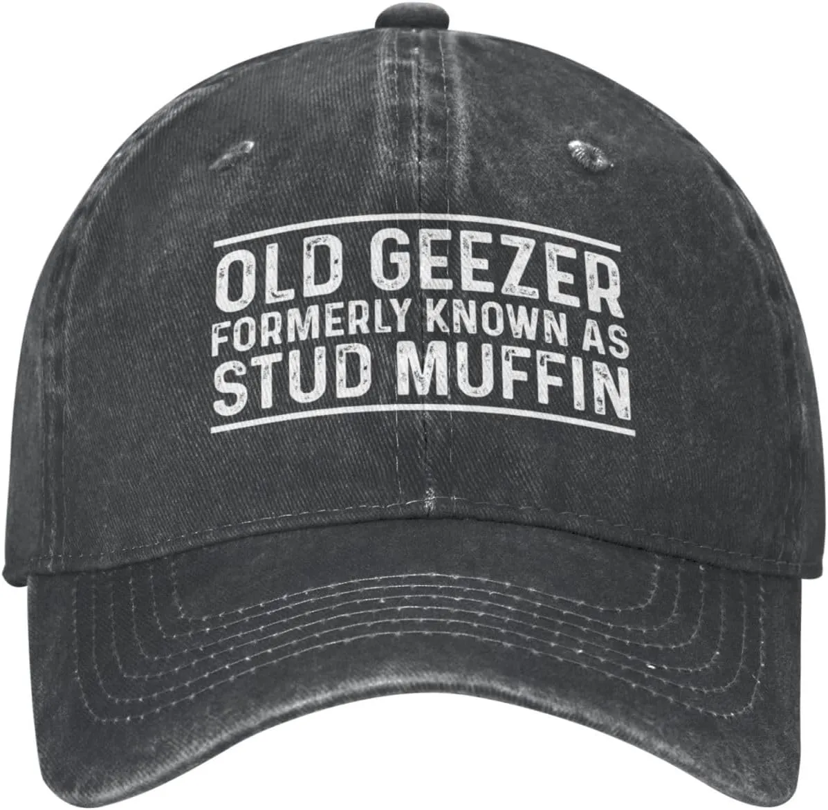 Old Geezer Formerly Knowns As Stud Muffin Hat for Men Baseball Hat Cute Cap