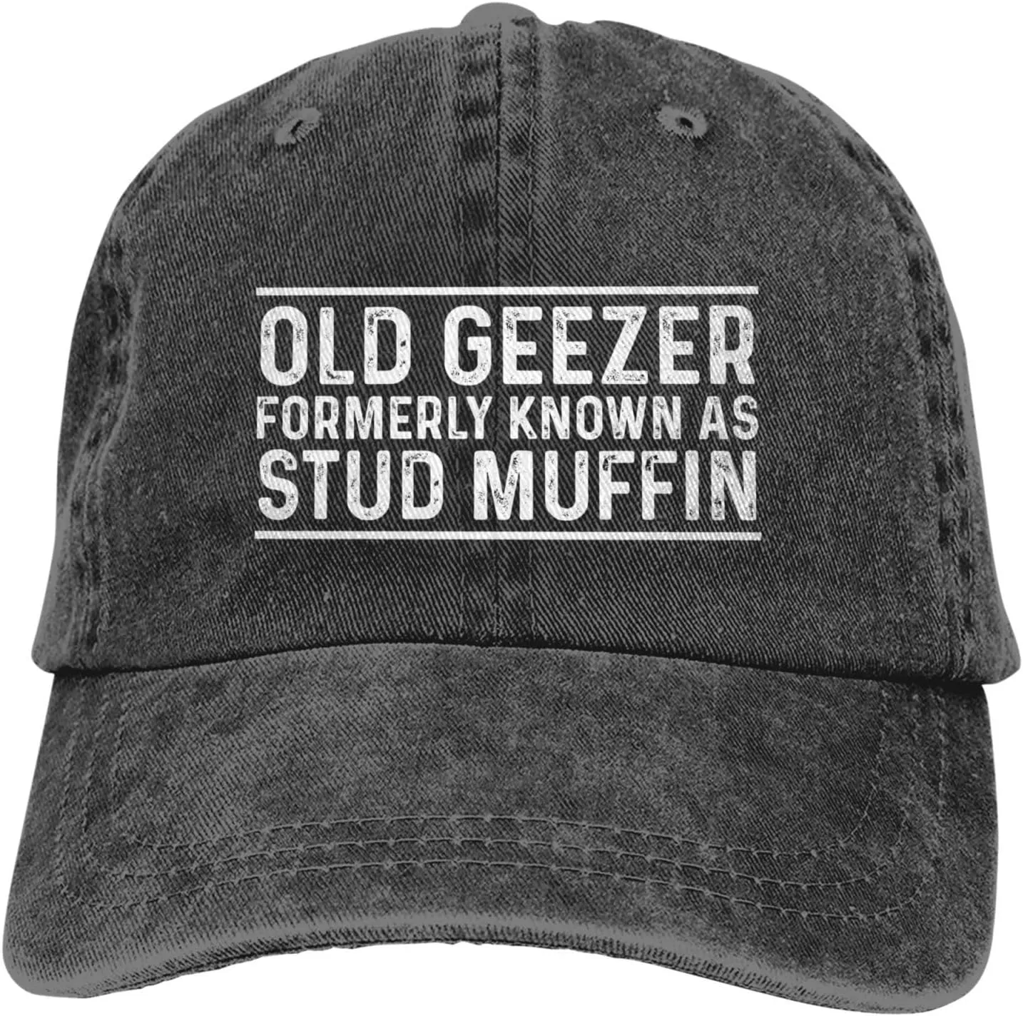 Old Geezer Formerly Knowns As Stud Muffin Hat for Men Baseball Hat Cute Cap