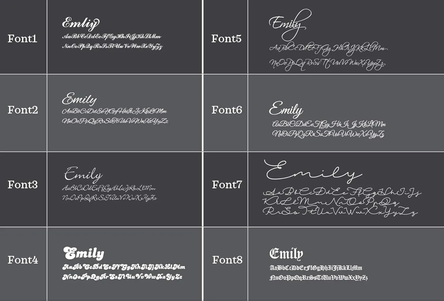 Personalized Name Necklace | Sterling Silver/Stainless Steel | 14 Fonts, 4 Colors, 5 Chains | Tarnish-Free, Handmade Gift for Women: Mom, Daughter, Sister | Ideal for Birthday, Mother's Day,Christmas