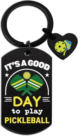 Pickleball Gifts for Women Men Pickleball Accessories for Backpack Keychain Bags Charms for Sports