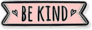 PinMart Motivational Enamel Lapel Pin  Nickel and Copper Plated Enamel Lapel Pin for Clothing, Bags and Lanyards  Inspirational Supports Kindness and Positive Mental Health