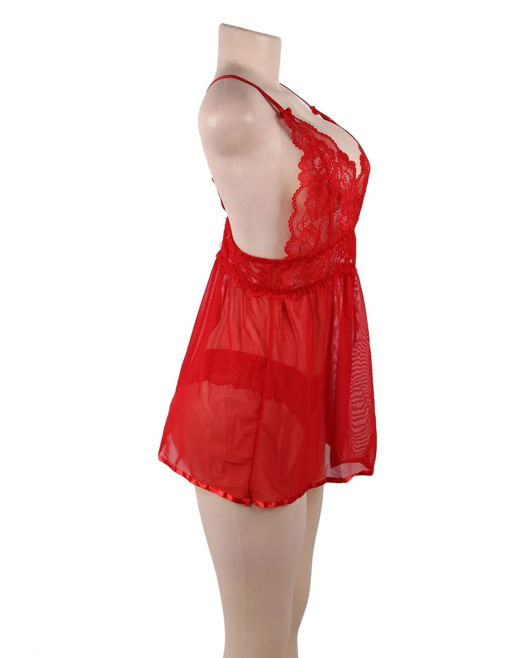 Ravishing Red Flyaway Lingerie