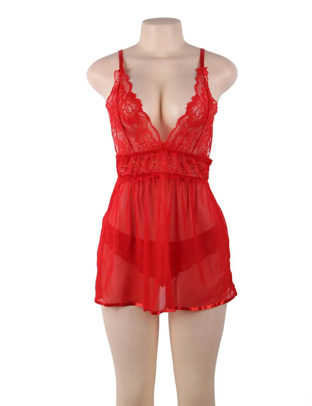 Ravishing Red Flyaway Lingerie
