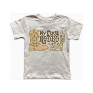 Rivet Apparel Co. My First Rodeo Western Kids Tee