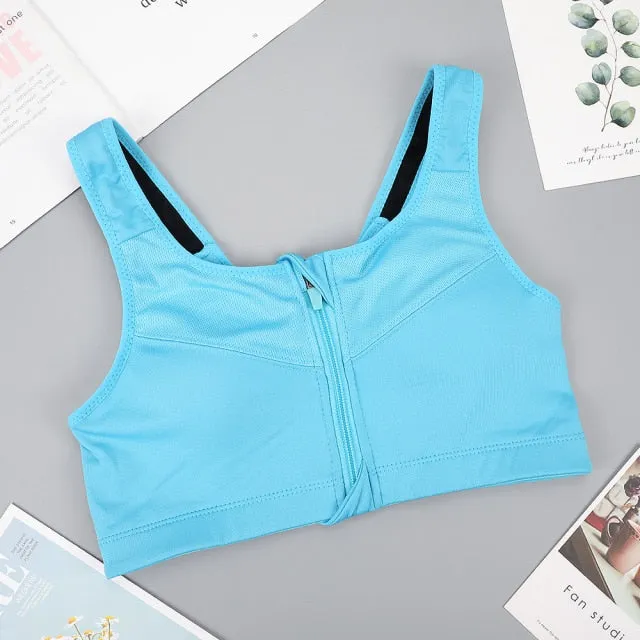 Sexy Breathable Ladies' Push Up Mesh Fitness Crop Tops