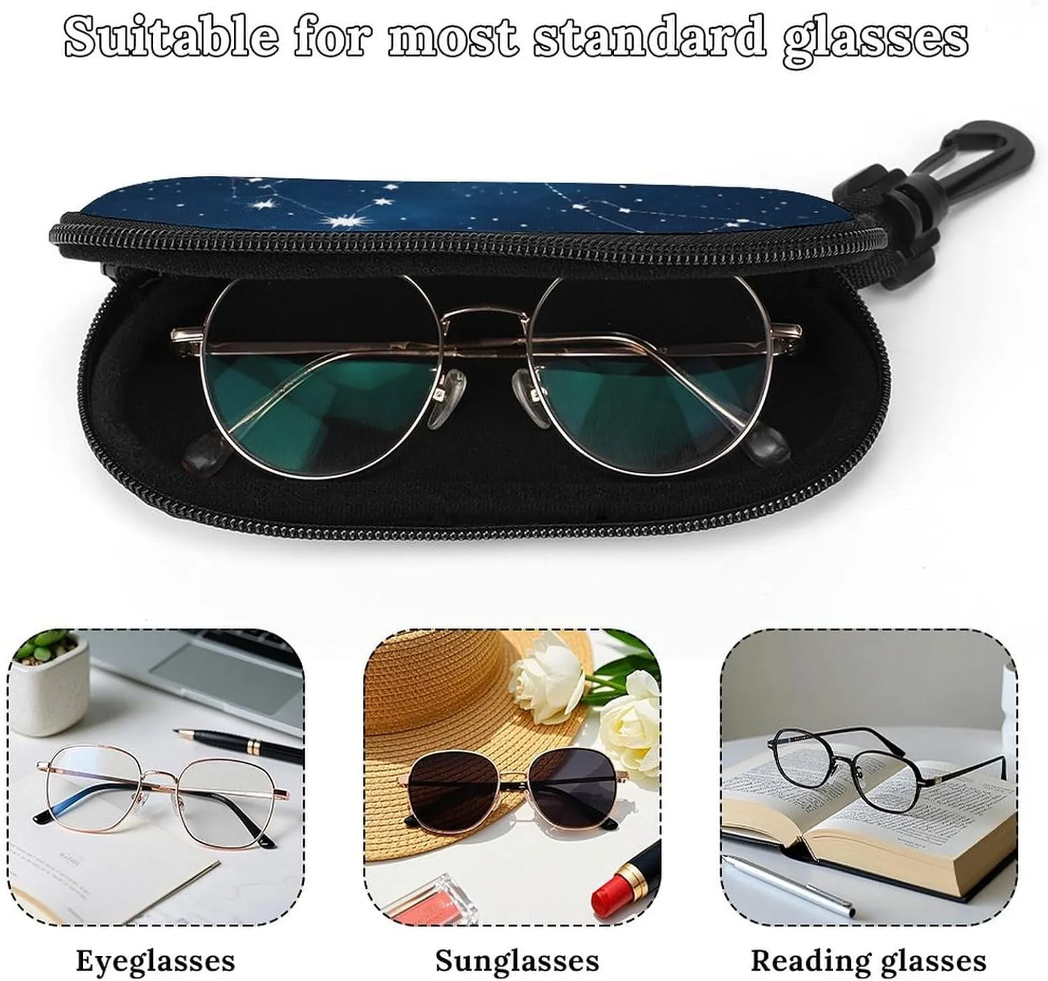 Soft Sunglass Organizer Pouch Bag Storage Glasses Pouch Holder For Women Men