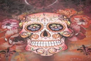 Sugar Skull V-Neck T-Shirt