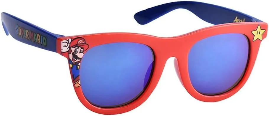 Sun-Staches Super Mario Sunglasses - Comfortable, & Durable UV-Protective Sunglasses
