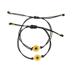 Sunflower Friendship Bracelets