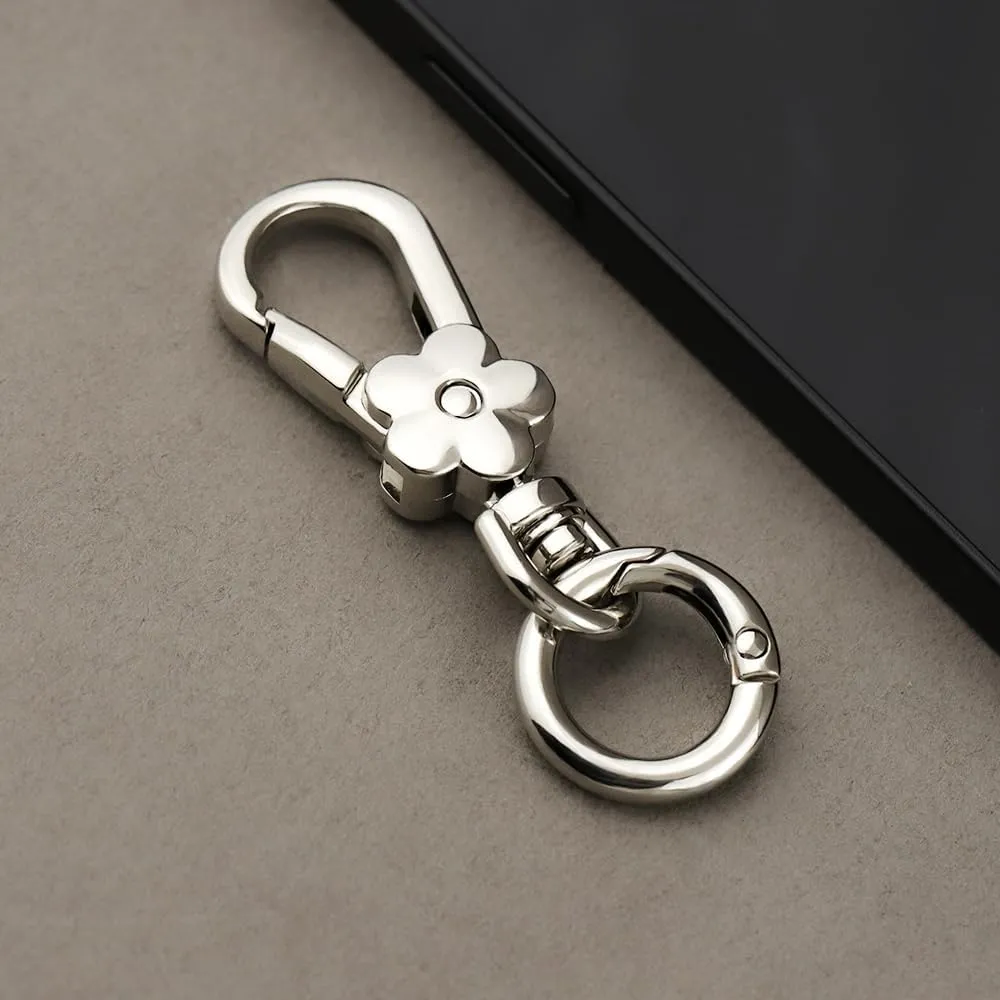 TANJUN 2pcs Key Chain Quick Release Key Ring, Car Keychain Holder Clip with Easy Detachable Valet for Men and Women, bags