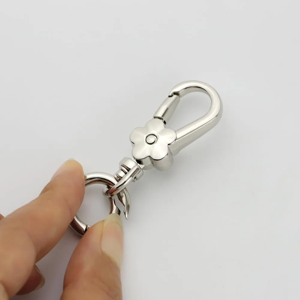 TANJUN 2pcs Key Chain Quick Release Key Ring, Car Keychain Holder Clip with Easy Detachable Valet for Men and Women, bags