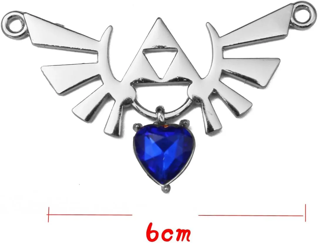 The Legend of Zelda Twilight Princess & Hylian Shield & Master Sword finest collection sets keychain/necklace/jewelry series