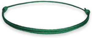 Thick Green Cord Bracelet for Men Women Teen Unisex Adult - Waterproof Nylon Surfer String Friendship Bracelets Summer Beach Accessories