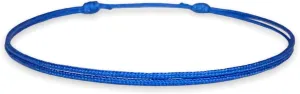 Thin Cyan Blue Cord Bracelet for Men Women Teen Unisex Adult - Waterproof Nylon Surfer String Friendship Bracelets Summer Beach Accessories