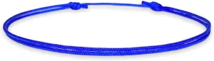 Thin Royal Blue Cord Bracelet for Men Women Teen Unisex Adult - Waterproof Nylon Surfer String Friendship Bracelets Summer Beach Accessories