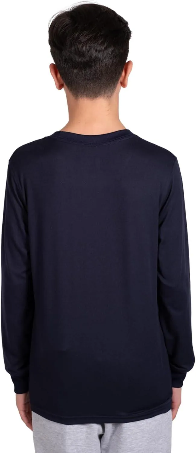 Ultra Game NBA Official Youth Super Soft Long Sleeve T-Shirt, Memphis Grizzlies, Team Color|Memphis Grizzlies