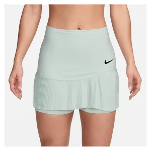 Women's Dri-Fit Advantage Tennis Skort Barely Green and Black