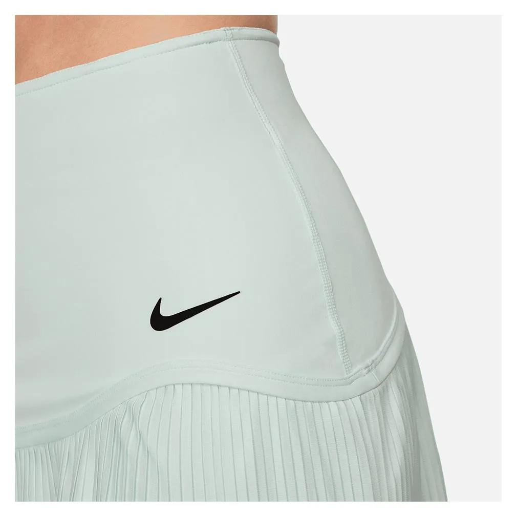 Women's Dri-Fit Advantage Tennis Skort Barely Green and Black