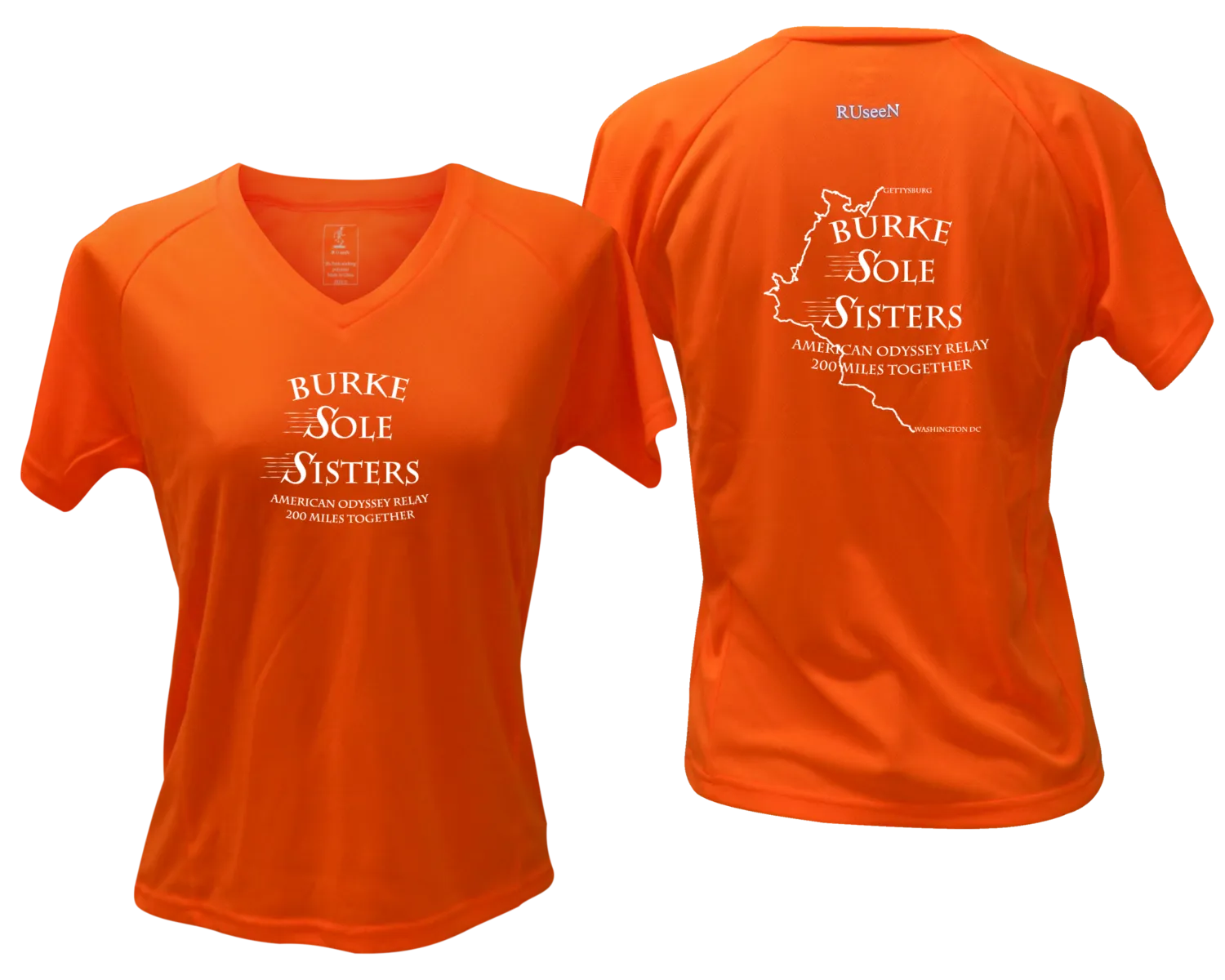 Women's Reflective Short Sleeve Shirt - Burke Sole Sisters